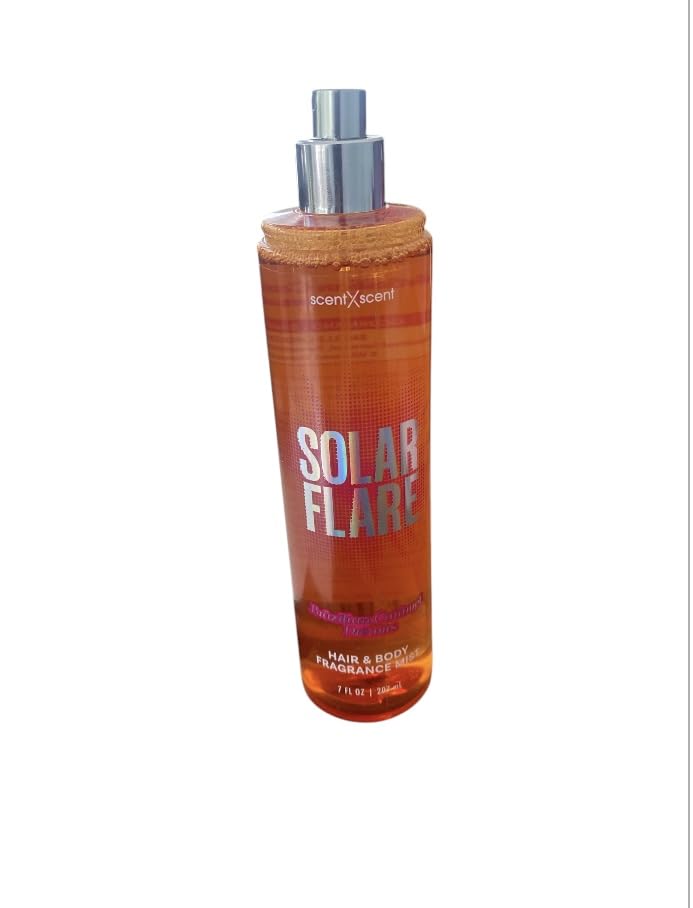 Solar Flare Hair & Body Fragrance Mist 7oz caramel dreams