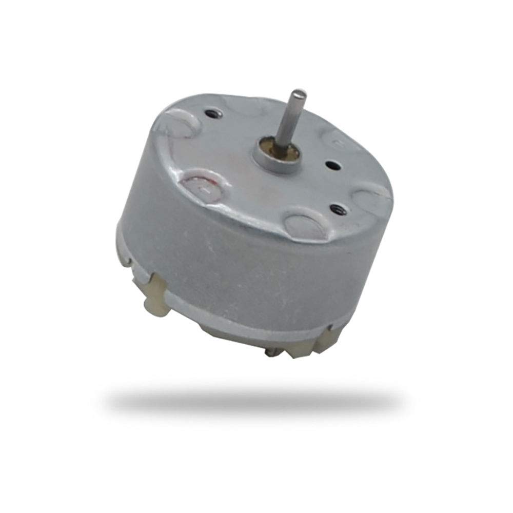 Moteur Électrique RF-500 DC 1.5-24V - 1500-10000 Tr/min - Diamètre 32mm - Idéal Bricolage