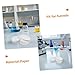 Anneome 300pcs Qualitative Filter Paper Circles Rapid Filtration Round Laboratory Filter Paper for Chemistry Experiments Industrial Testing Science Equipment White