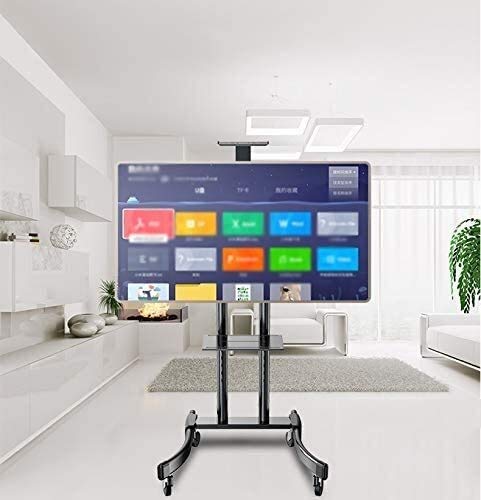 Soporte móvil para TV robusto con ruedas miniatura 6