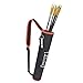 SZEO Archery Back Arrow Quiver Holder - Adjustable Quivers for Arrows for Bow Hunting and Target Practicing Youth and Adults