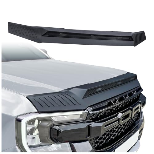 Protector de capó para Ford Ranger T9 ABS deflector de insectos 2023-2025