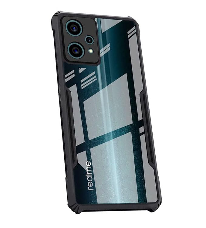 COBERTA Back Cover for Realme 9 Pro Plus 5G Back Cover Case - Black Transparent (B0CGJCF1ZP) Amazon Price History, Amazon Price Tracker