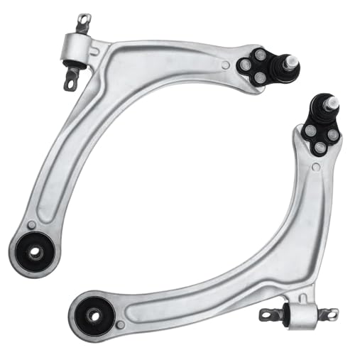 Image of Detroit Axle - 8pc Front End Kit for Chevrolet HHR Cobalt Pontiac G5 Pursuit, 2 Lower Control Arms with Ball Joints 4 Inner Outer Tie Rod Ends 2 Boots Replacement