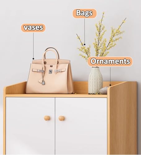 Meuble à chaussures étroit en bois finitions durables et compactes - 6