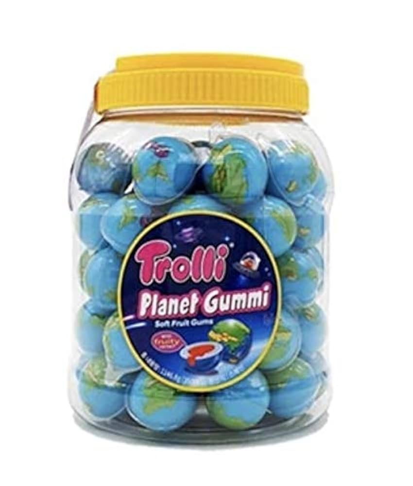 Trolli 地球グミ　61個×4 Amazon | Trolli トローリ 地球グミ プラネットグミセット［並行
