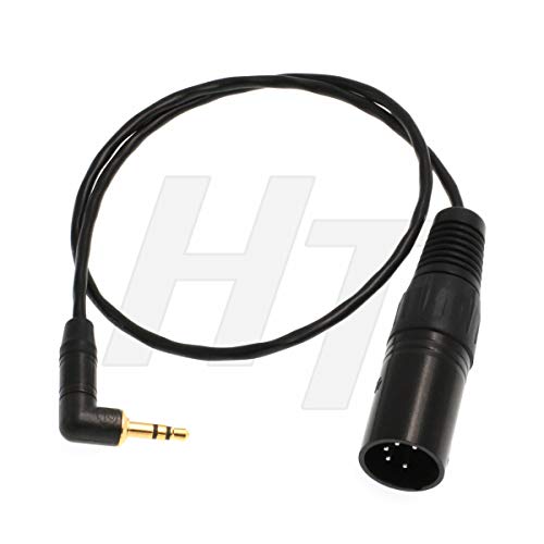Cable 3.5mm TRS a XLR 5 pines HangTon para grabar sonido directo en el set con ARRI SXT