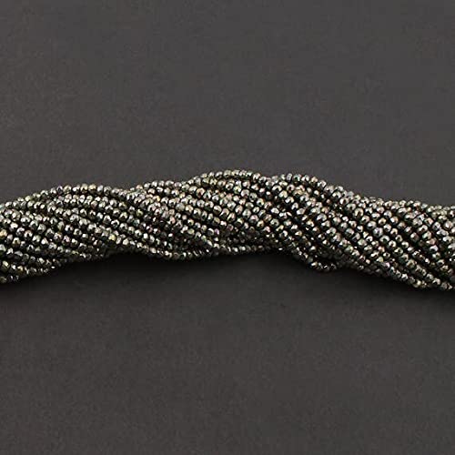 Perles de pyrite verte LKBEADS pour fabriquer des bijoux bohèmes chics