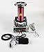 Music Tesla Coil, SSTC Solid State Tesla Coil Speaker, Artificial Lightning,Integrated Arc Extinguishine, Physics Science Education Experiment Model, Collectible Engine Model for Adults(Red)