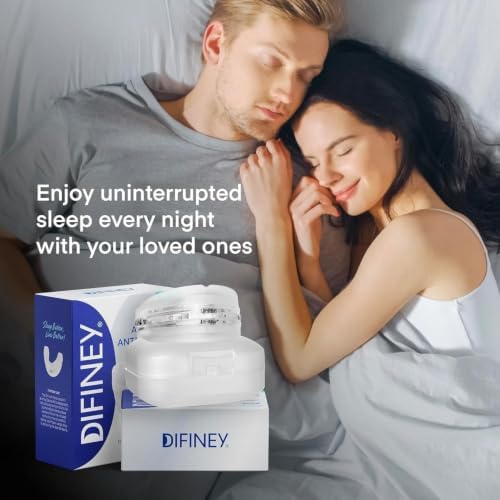 Difiney Advanced Anti Snoring Device 4.0: FDA-Cleared Snoring Solution – Adjustable Snore Stopper Mouth Guard for Men & Women – Anti Snoring Mouthpiece to Improve Sleep – Reusable Night Use - 3