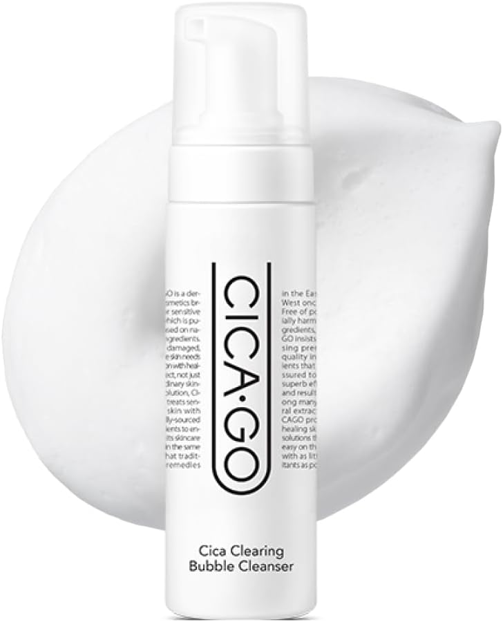 CICAGO Deer Clearing Bubble Cleanser, 6.8 fl oz (200 ml), Face Wash Foam, Foam, Facial Cleanser, Pores, Exfoliation, Korean Cosmetics, Organic, Natural Ingredients'