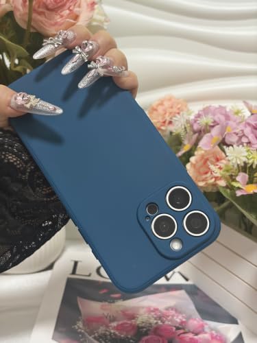 Coque iPhone 15 Pro Max silicone bleu pour style urbain chic - 2