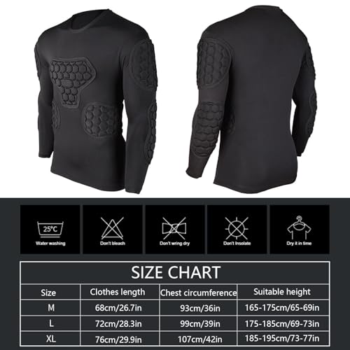 Camiseta de protección para jóvenes resistente con manga larga deportiva 2