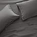eLuxurySupply 1000 Thread Count Bed Sheet Sets - Luxurious 100% Cotton Deep Pocket Sheets - Bedding Set Includes One Flat Sheet, One Fitted Sheet & Two Pillowcases - Queen Size, Grey