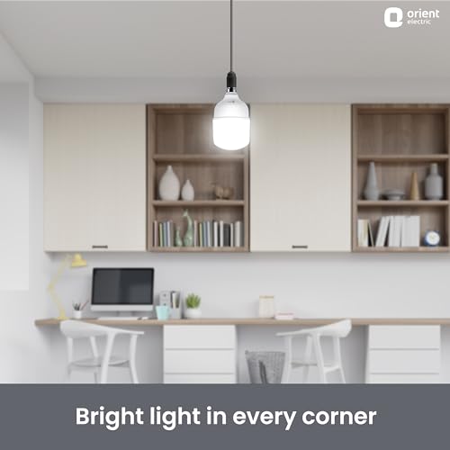 Image of Orient Electric Eternal Shine LED Bulb | 60 Watts | 12 Months Warranty | Cool White, Pack of 1 | 25000 Hours + 180 degree coverage
