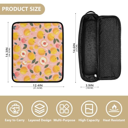 Bolsa de viaje para herramientas de cabello con protección térmica miniatura 4