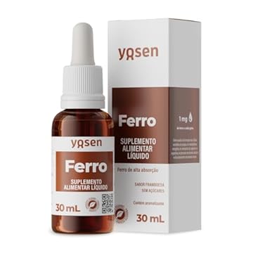 Ferro de Alta Absorção Ydrosolv Yosen 30 mL