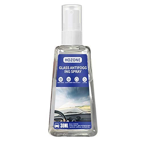 Zwbfu Frasco trapezoidal spray anti-embaçante para pára-brisa de automóvel Espelho retrovisor à prov