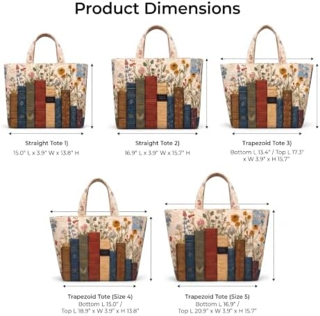 SUNCALMIX Quilted Tote Bag for Women, Butterfly and Floral Shoulder Bag, Open Top Casual Shopper Bag, Large Daily Purse — view 3