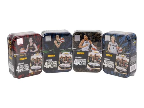 2025 Panini Prizm WNBA Championship Collection Basketball (Tin) Trading Card Box (Search for Purple Velocity Parallels!)