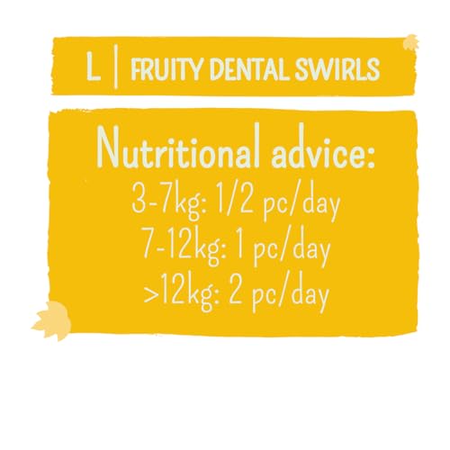 duvoplus Fruchtige Hundeleckerli Fruity Dental Swirls Größe L – Ansicht 4
