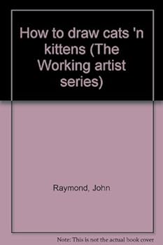 Paperback How to draw cats 'n kittens (The Working artist series) Book