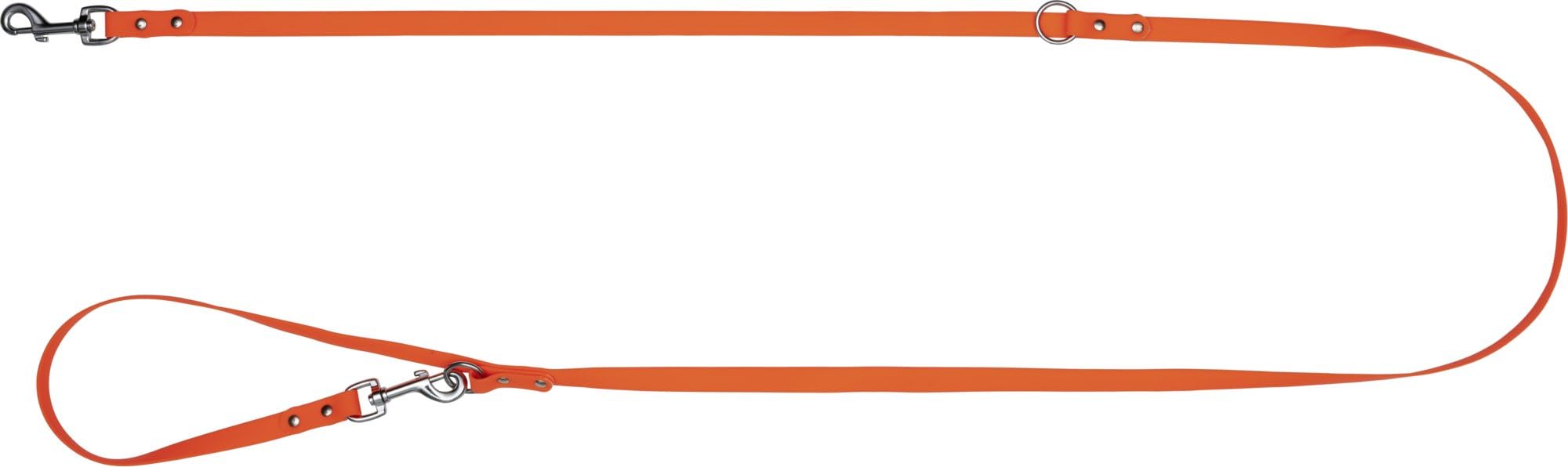Blaser – Hundeleine Professional | robuste PU-Hundeleine | hygienisch & mit drehbarem Wirbelkarabiner | Orange | 2,5 m Länge & pflegeleichtes PU-Material | Aus orangefarbenem PU-Material welches antibakteriell und schimmelfrei ist. Länge: 2,5 m, Breite: 2