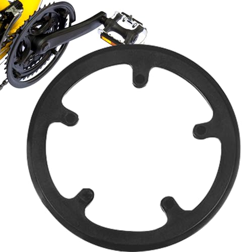 Mihauuke Mountain Bike Ketten Schutz - Fahrrad-Kettenschutz-Abdeckung | Mit 5 Löchern Umschließend Wetterfest 40 Zähne Rahmen Für Pendeln Radfahren Kinderfahrräder Gelände