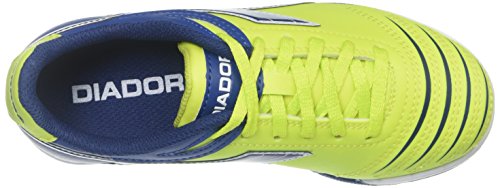 Diadora Unisex-Child Cattura Tf Jr-K, Lime Green/Royal, 11 M Us Little Kid #TOP4