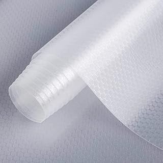 Drawer Liners, DiliDala Kitchen Shelf Liner EVA Non-Adhesive Cabinet Liner 30*150cm Waterproof Washable Cupboard Refridge Mats Protector Anti-Slip Roller