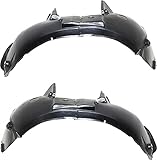Garage-Pro Set of 2 Fender Liner For 2013-2016 Audi A4 Front Driver and Passenger Side Inner MAT: PET/Vacuum Form OEM: PP+PE/Injection