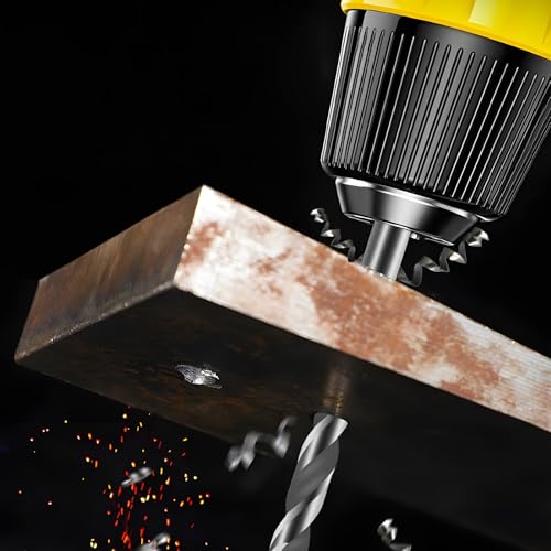 KASAFE 4 Blade Serrated Eccentric 4 Flute Drill Bits Set, Concrete Masonry Drill Bits for Brick, Tile, Wood & PVC, Fine-Polished Carbide Tips with 1/4" Hex Shank, Sizes 6/8/10/12mm 3 KASAFE 4 Blade Serrated Eccentric 4 Flute Drill Bits Set, Concrete Masonry Drill Bits for Brick, Tile, Wood & PVC, Fine-Polished Carbide Tips with 1/4" Hex Shank, Sizes 6/8/10/12mm - Image 3