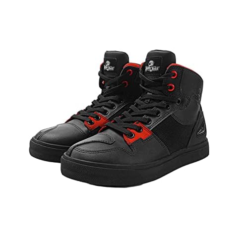 Zapatos de moto transpirables para hombre con soporte para el tobillo Cover