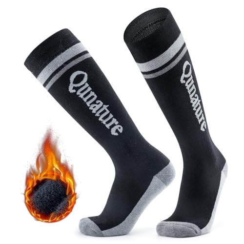 Calcetines de esquí de lana térmica de invierno con ajuste multifuncional