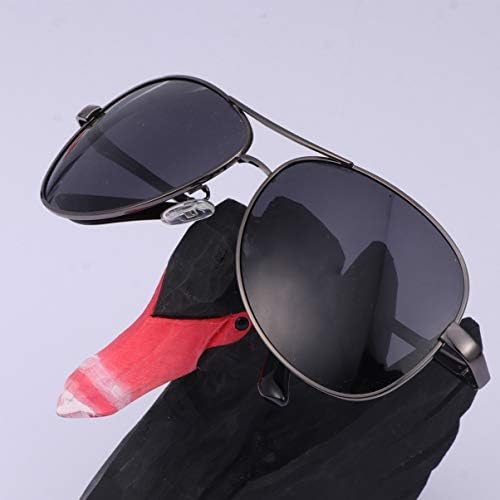 VOSAREA Glasses Display Stand Wood Animal Style Desktop Ornaments Decorations for Home Office Gift (Black Swan)