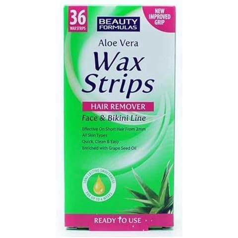 Beauty Formulas hair removal wax strips - Face & Bikini Line by Beauty Formulas Cover