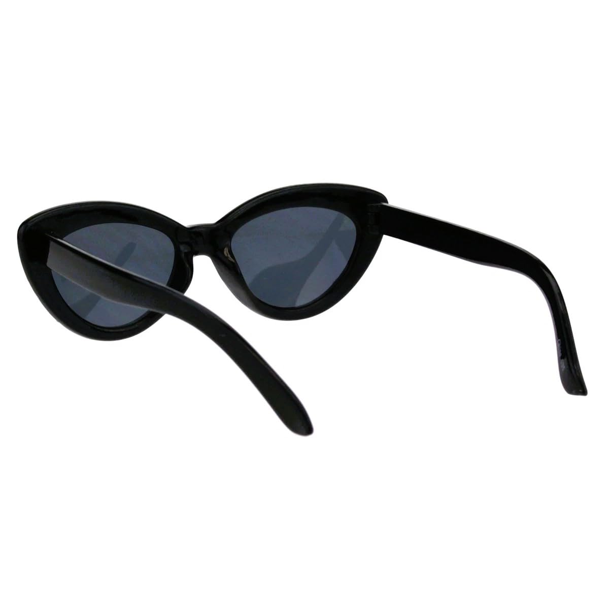 Kids Cat Eye Sunglasses with Crystal Embellishments, UV400 Protection, Ages 3-10 (Black) 1