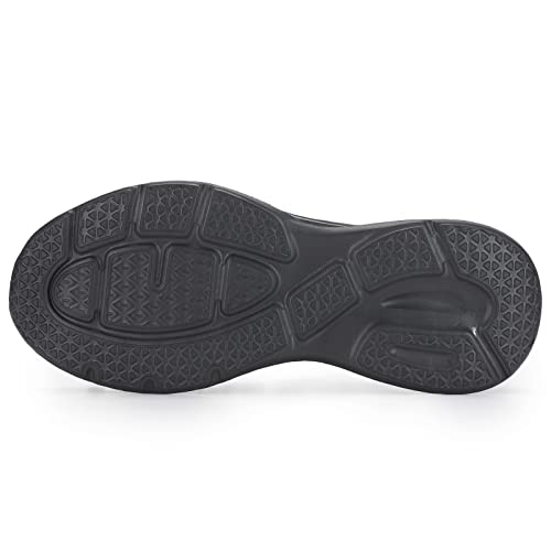 Image of VAMJAM Men's Running Shoes Fashion Sneakers - Lightweight Breathable Flying Knitting Lace Up Mesh Walking Shoes Workout Casual Sports Shoes