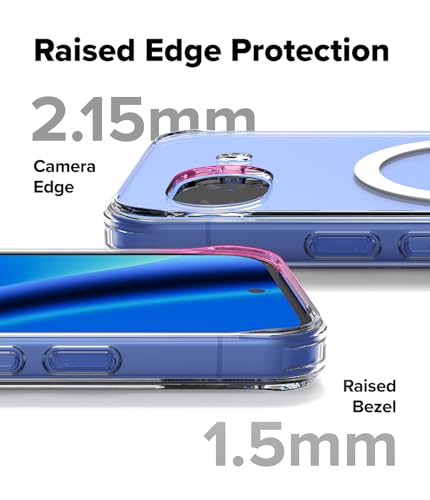 Image of Ringke Fusion for Google Pixel 10a [Compatible with MagSafe] [Scratch Resistant] Slim Transparent Protective Cover with Shockproof Case Back Cover - Magnetic Clear