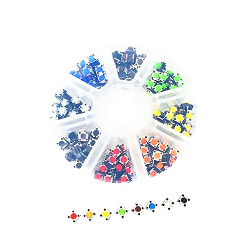 Generic EdricShop Currently Tactile Pressure Switch Miniature Mini Micro Small PCB Set /