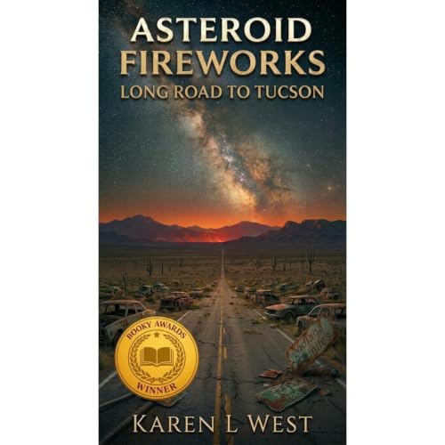Asteroid Fireworks Audiolibro Por Karen L West arte de portada