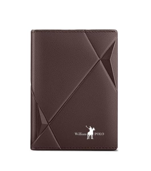 Carteira Willian Polo 100% Original Slim (Marrom)