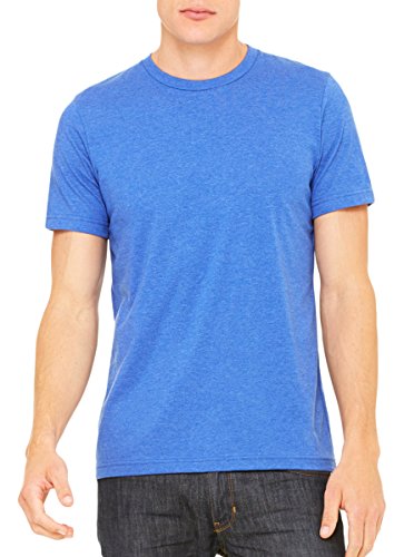 Bella + Canvas Unisex Heather CVC T-Shirt XS HTHR TRUE ROYAL