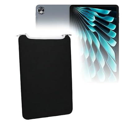 BoxWave Case Compatible with Doogee T40 Pro - SlipSuit, Soft Slim Neoprene Pouch Protective Case Cover - Jet Black