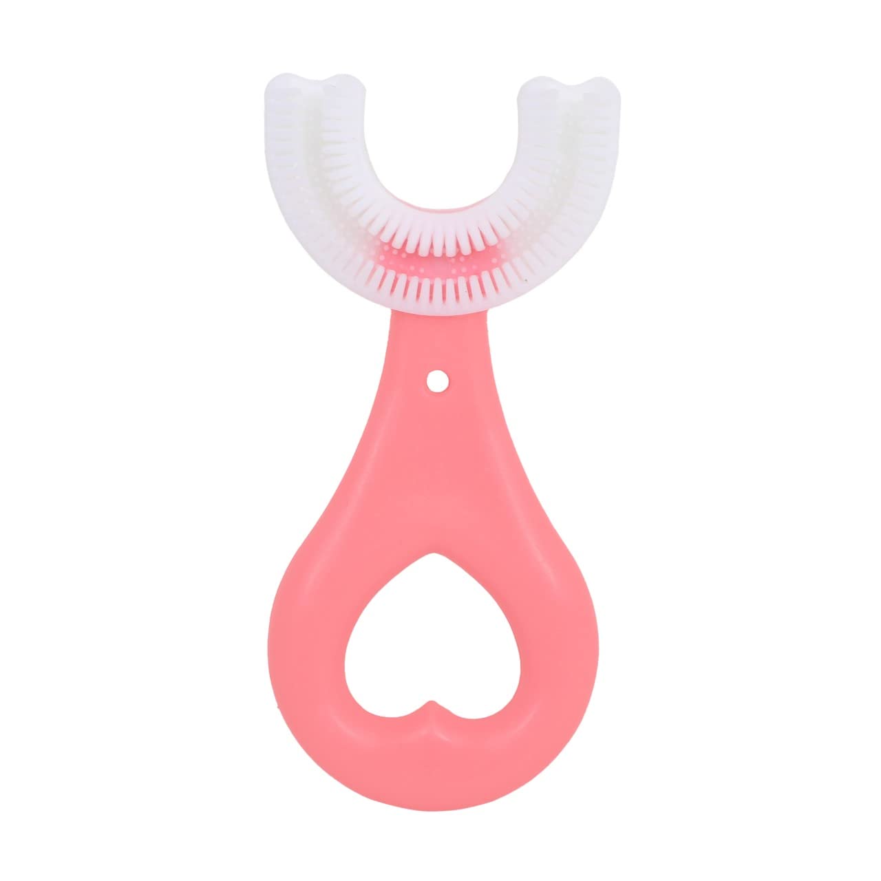 Tony Stark U Shaped Toothbrush For Kids, Manual U Type 360 Degree Soft Silicone Oral Teeth Cleaning Gift For Baby Infant Toddler Children (Pink, Pack of 1) (B09R21THGN) Amazon Price History, Amazon Price Tracker