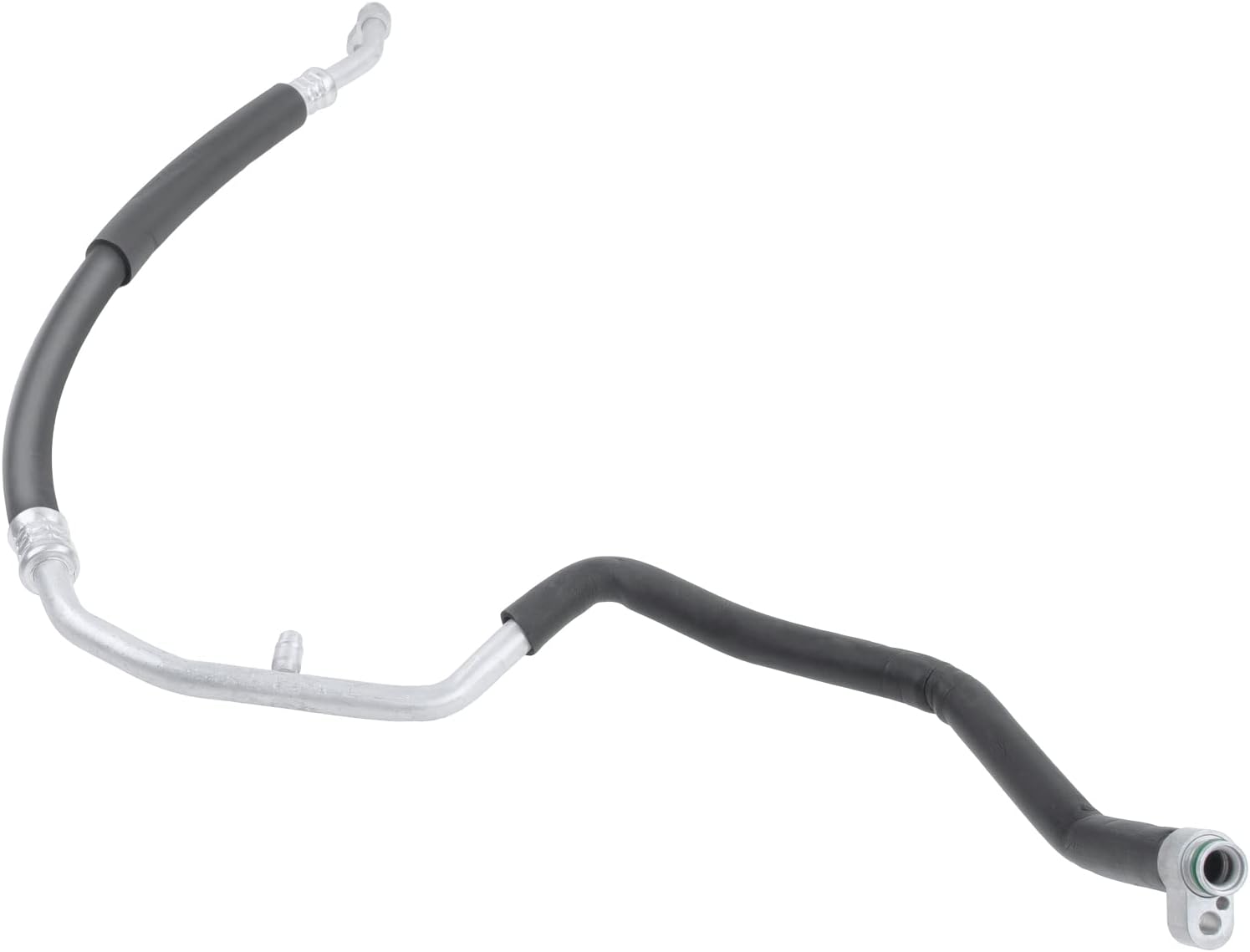 A-Premium A/C Suction Line Hose Assembly Compatible with Dodge Avenger 1995-1999, Chrysler Sebring 1996-1999, Eagle Talon Mitsubishi Eclipse 1995-1998, Compressor to Evap