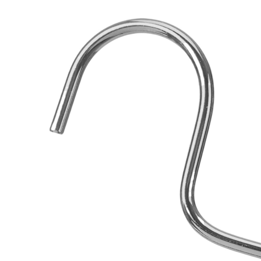 Accueil Cintre À Double Barre Ouvert for Pantalons Ou Décontractés, Peu Encombrant Les Essentiels De La Garde-Robe(Grey)