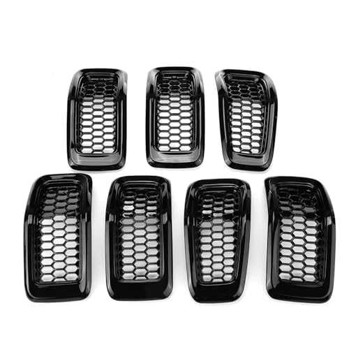 Grille d'aération Jeep Cherokee pour protéger le radiateur avant des impacts de débris