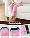 Aura Vane Girls Sweatpants 4T Little Girl Clothes Girls Grey Dress Pants 3 Pack Black and Pink and Purple Sweat Pants with Ruffle Skirt for Girl