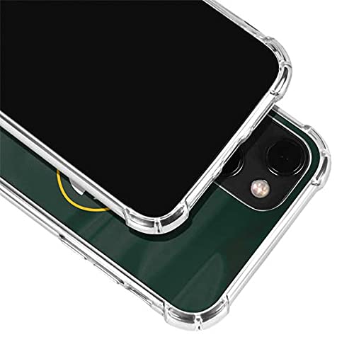 Skinit Clear Phone Case Compatible with iPhone 13 - Officially Licensed NFL Green Bay Packers Design